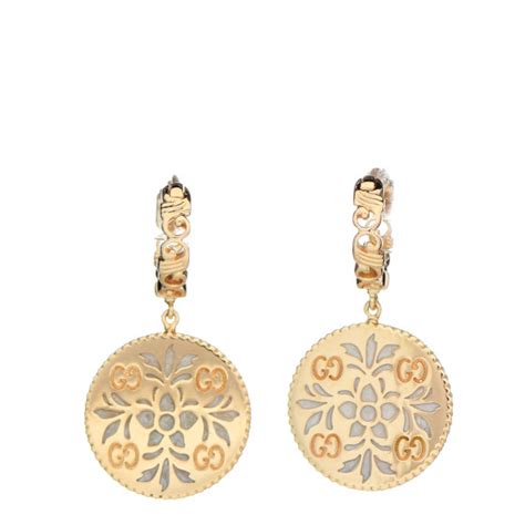 gucci icon blooms drop earrings|Designer Fashion Earrings .